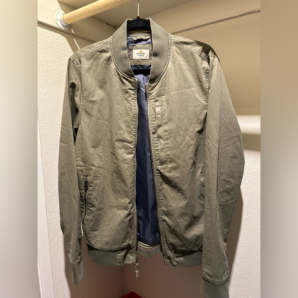 Marine Layer Rossland Dry Wax Bomber